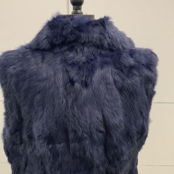 NWT Genuine Rabbit Fur Vest size Large - Picture 10 of 17